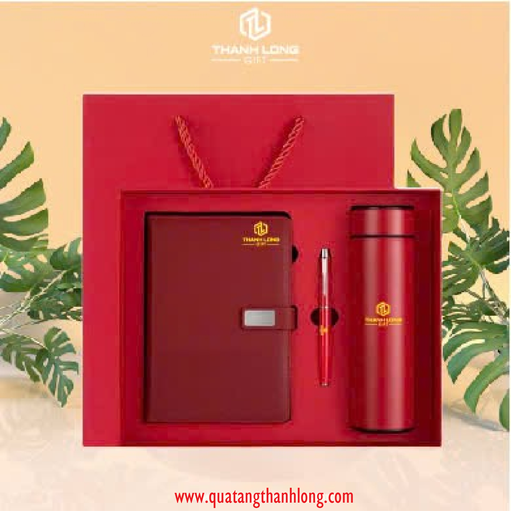 Bộ quà giftset sổ và bình giữ nhiệt