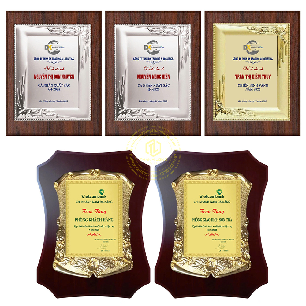 CÚP VINH DANH VÀ BẢNG VINH DANH XU HƯỚNG 2025 - ĐẦU 2026