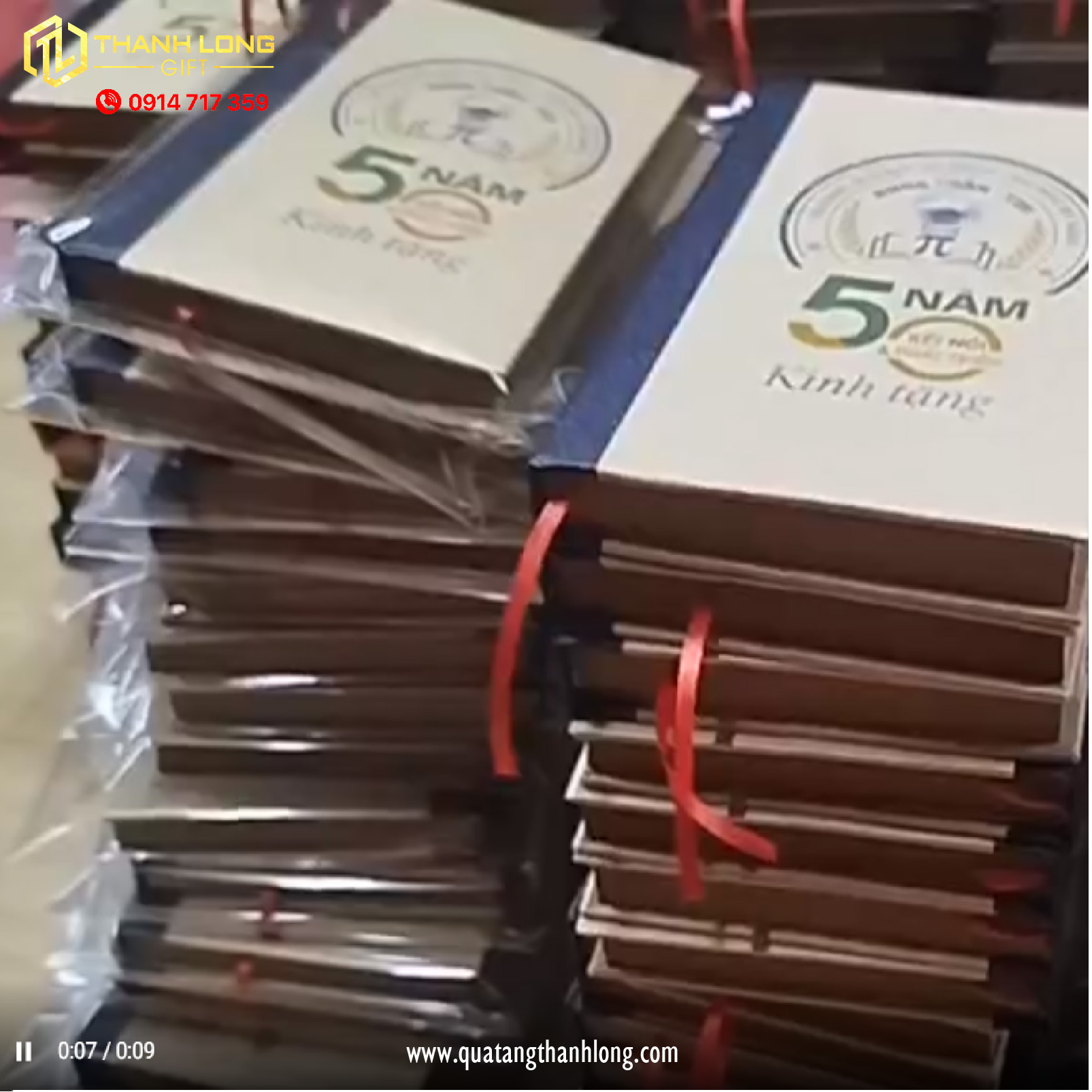 Sổ tay in logo , giấy kraft - Đại Học Đà Nẵng