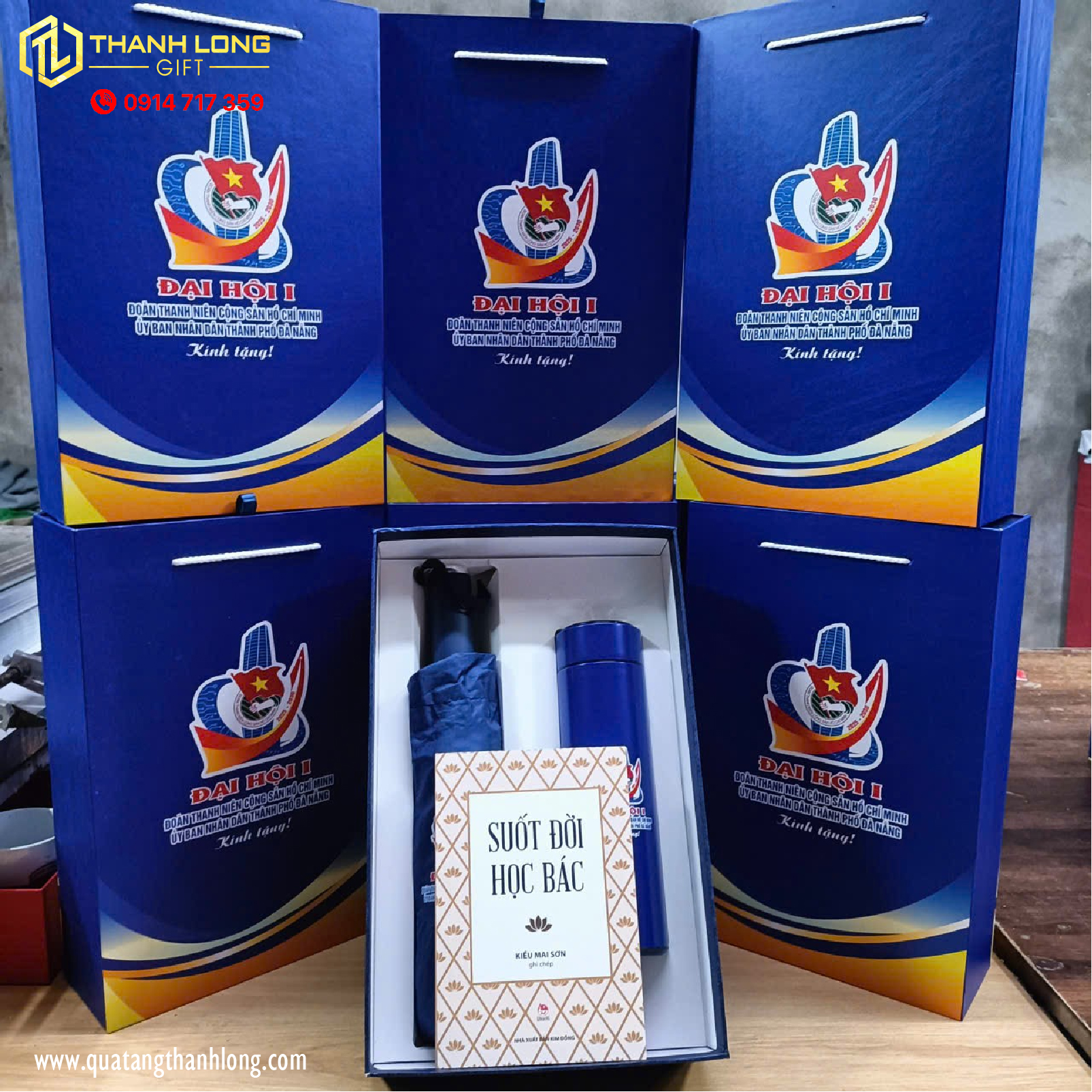 Bộ quà tặng Giftset - Đoàn Thanh Niên Cộng Sản Hồ Chí Minh UBND TP Đà Nẵng