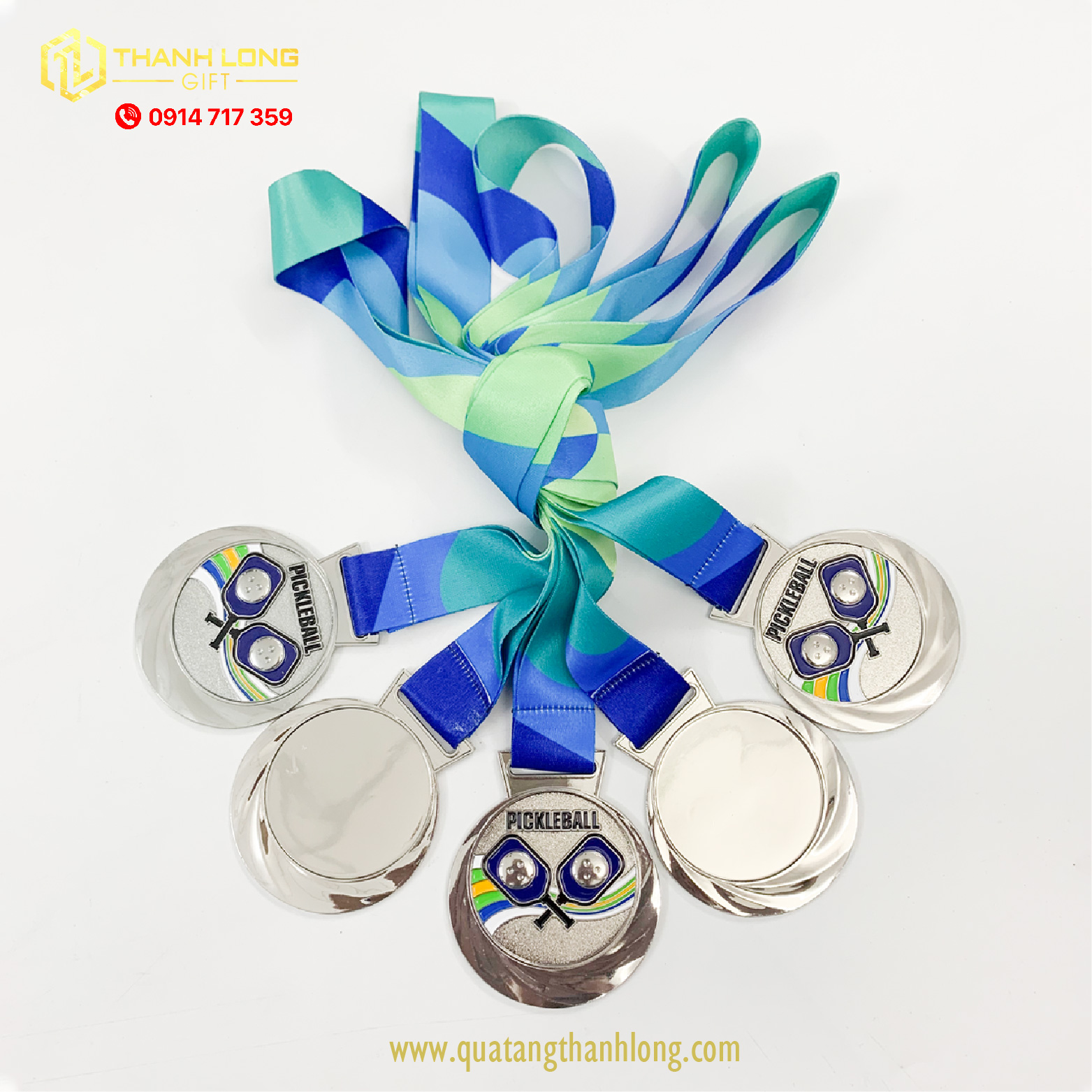 Huy chương Pickleball trao giải, vinh danh, quà tặng