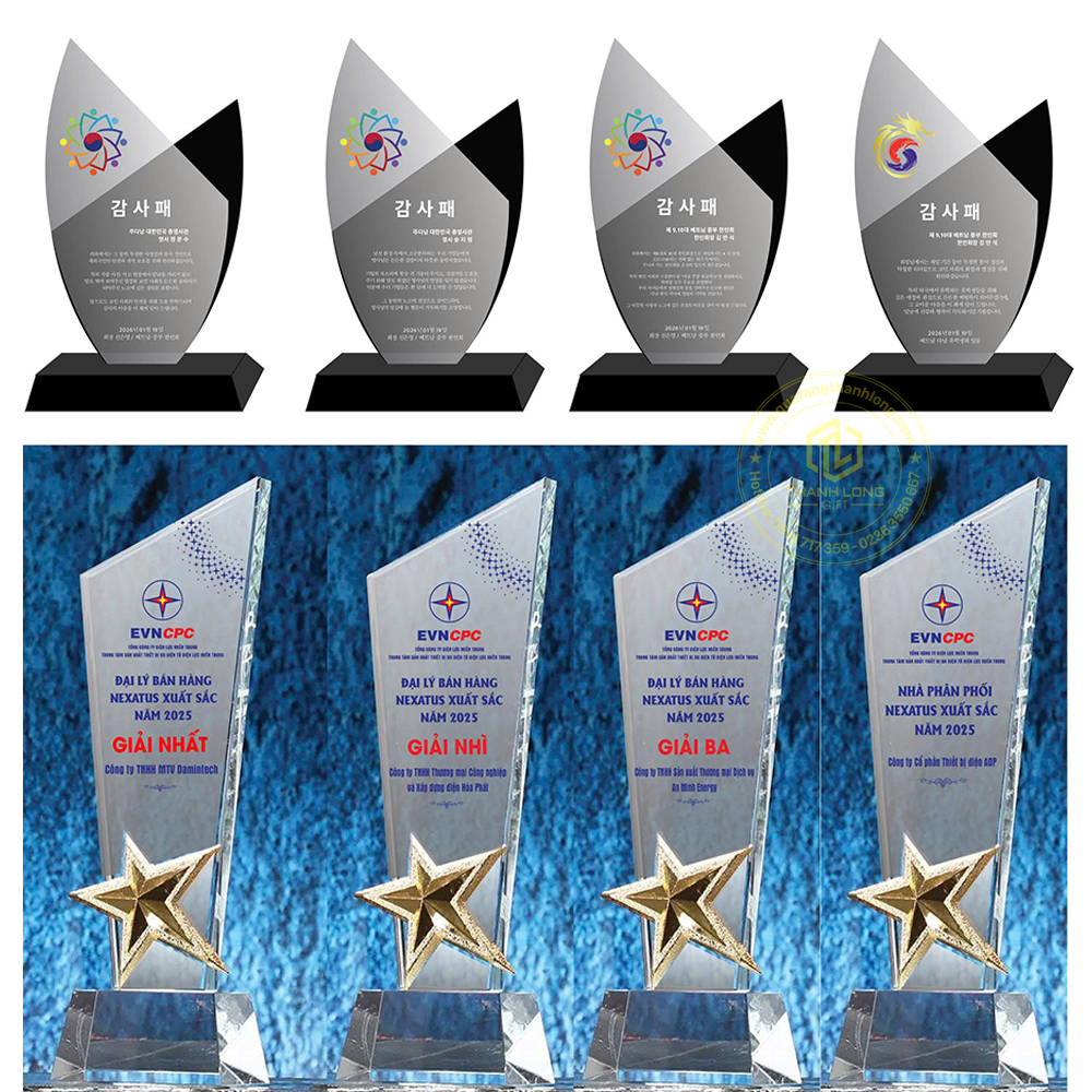 CÚP VINH DANH VÀ BẢNG VINH DANH XU HƯỚNG 2025 - ĐẦU 2026