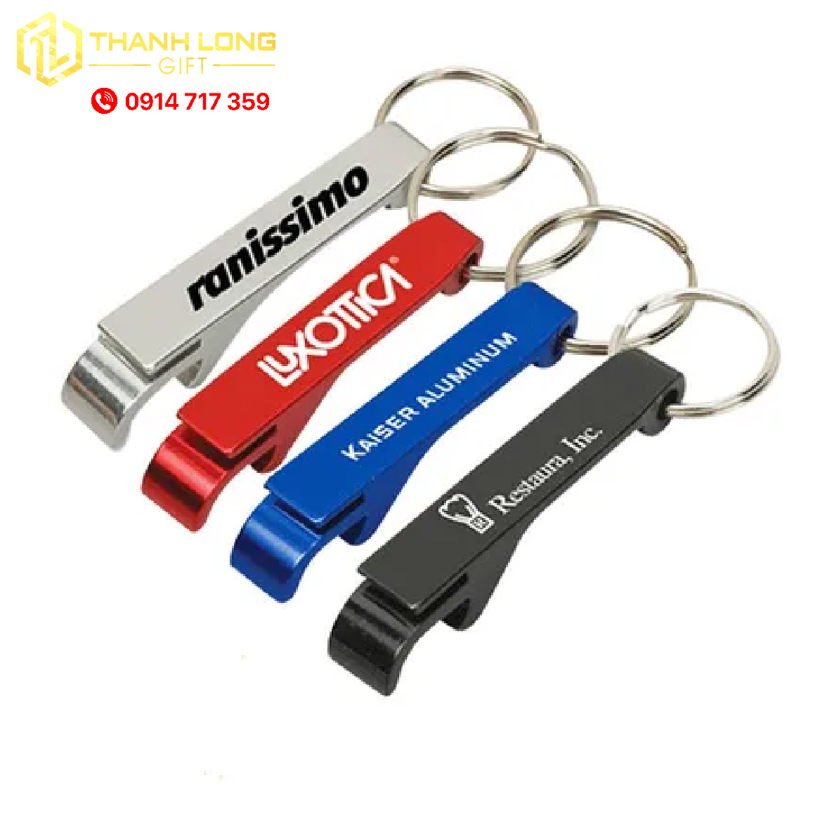 MÓC KHÓA KIM LOẠI KHUI BIA mk03