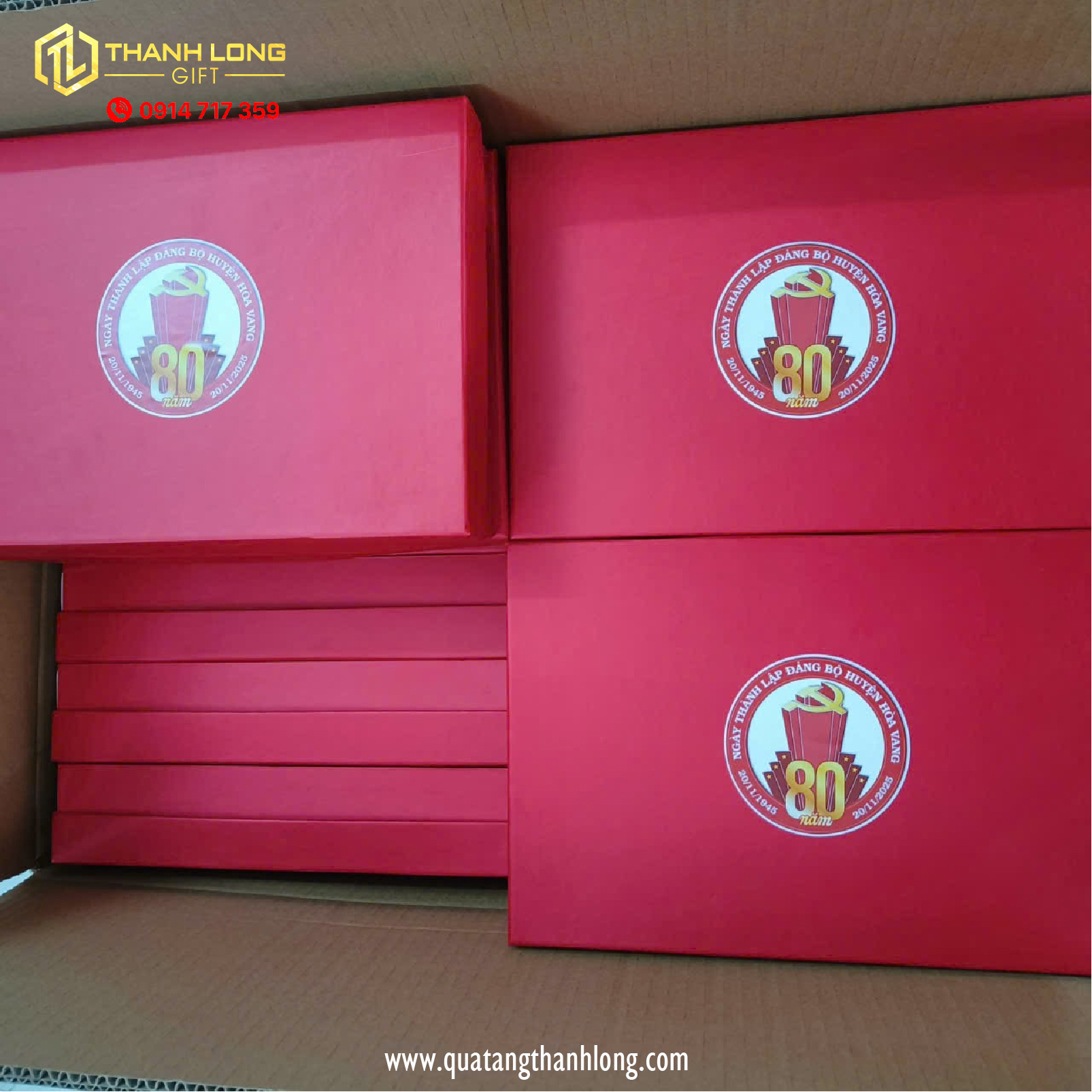 Kỷ niệm chương đồng hồ  - Kỷ niệm 80 năm thành lập Đảng Bộ huyện Hòa Vang