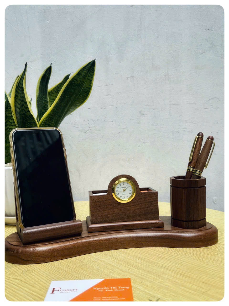 Quà gỗ để bàn cao cấp
