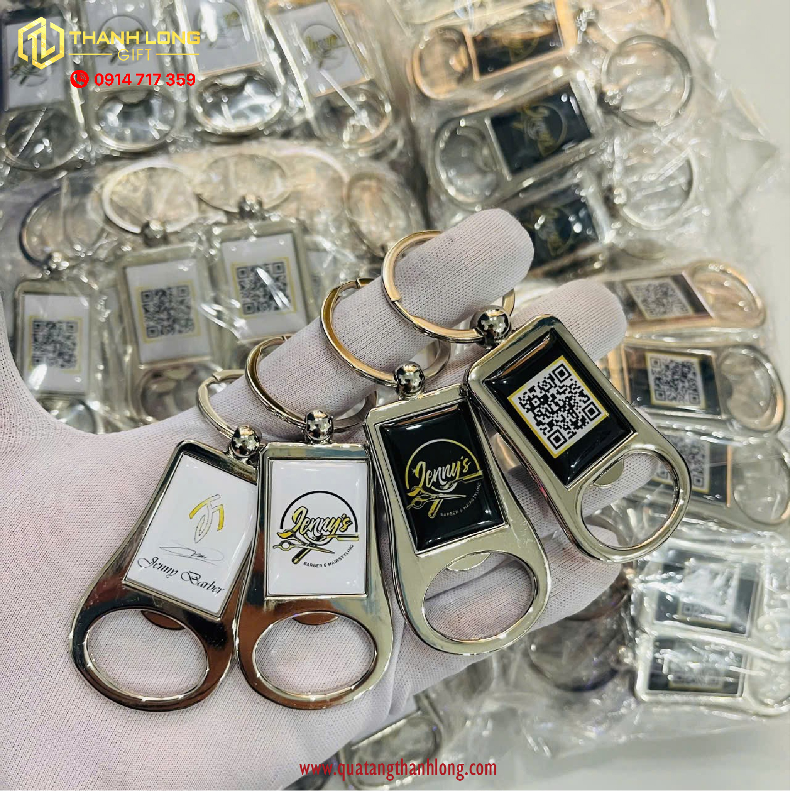 Móc khóa khui bia - in logo theo yêu cầu