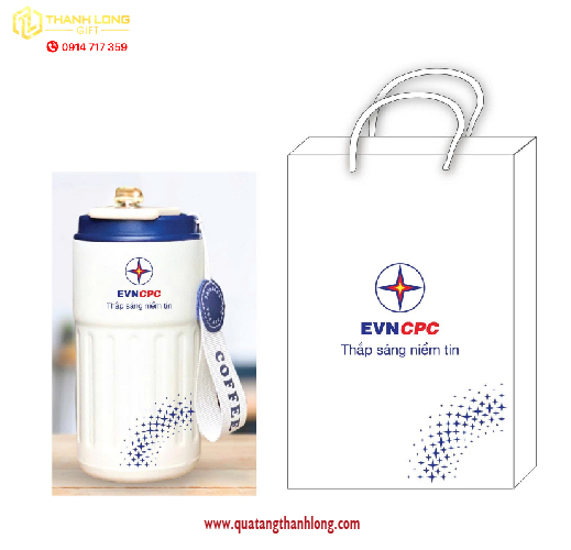 Bình giữ nhiệt in logo theo yêu cầu