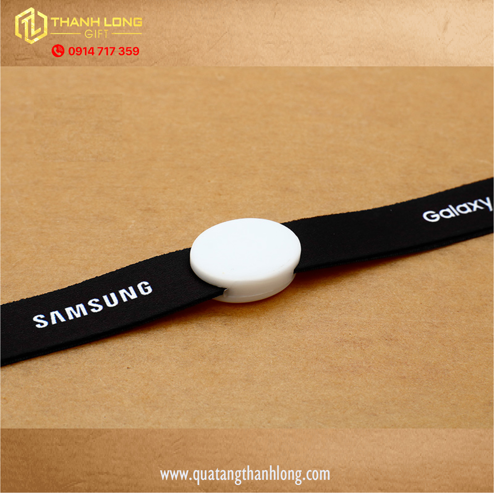 Dây đeo thẻ nhân viên cao cấp in theo yêu cầu