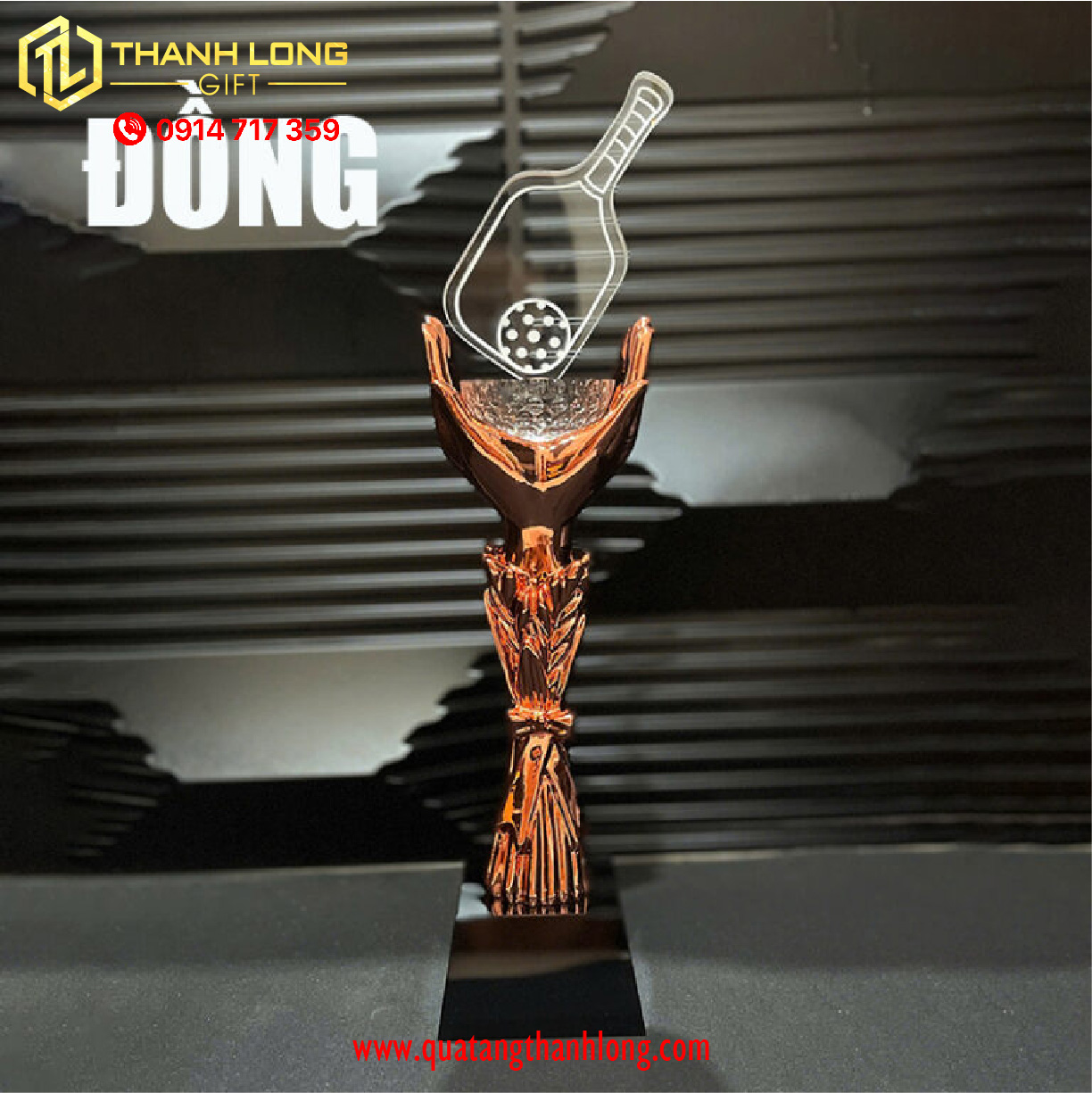 CÚP PICKLEBALL KIM LOẠI VÀNG – BẠC – ĐỒNG - p10
