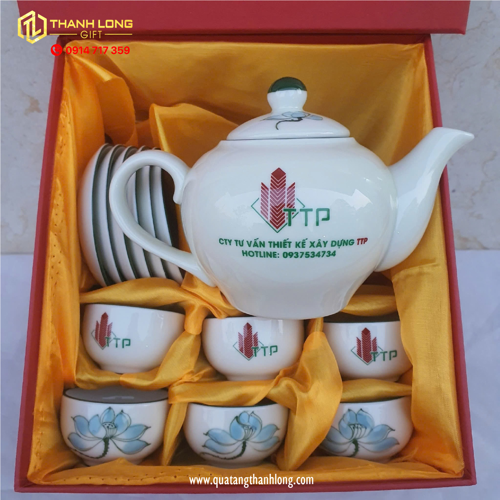 Bộ ấm chén sứ TTP