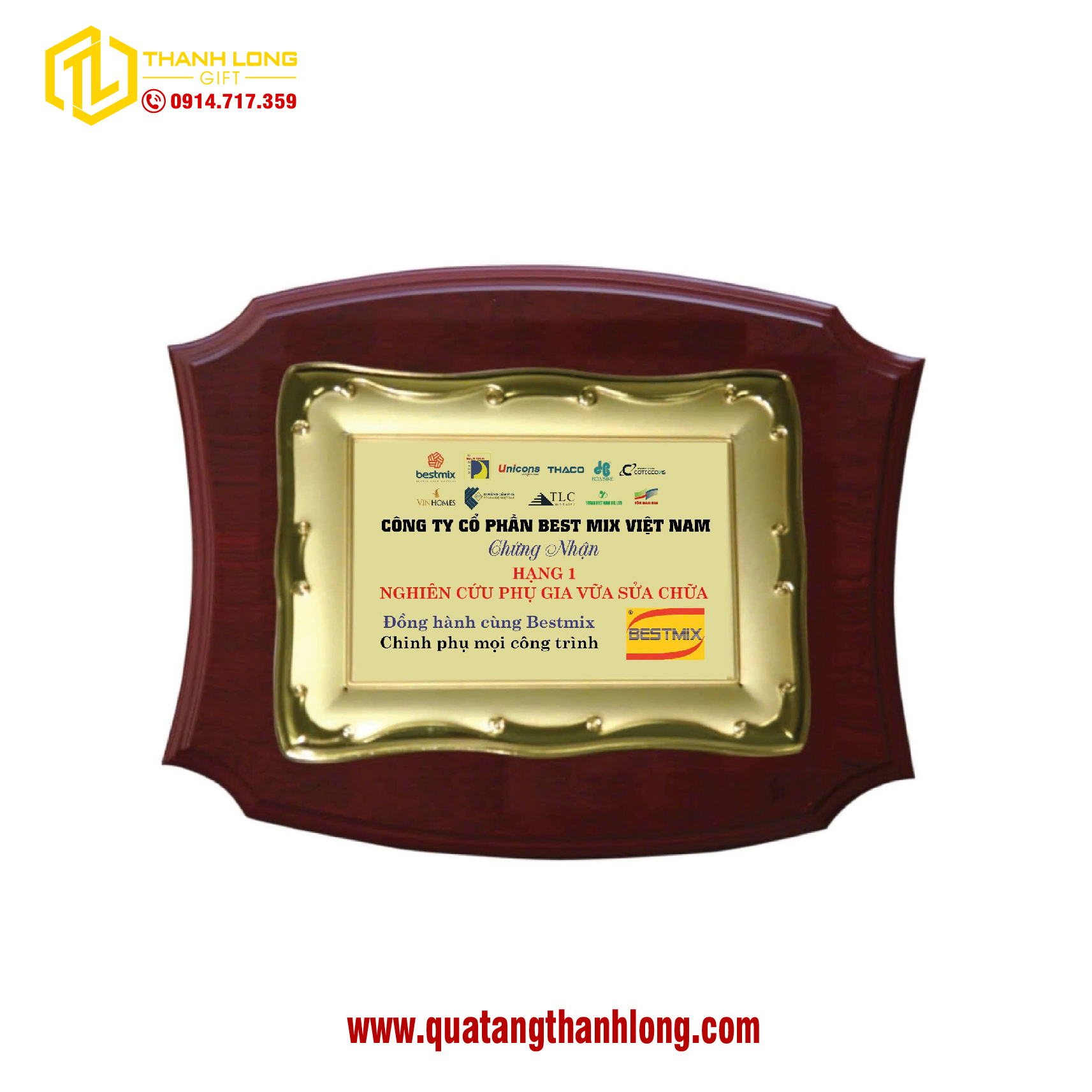 Bảng vinh danh cao cấp mang dấu ấn riêng