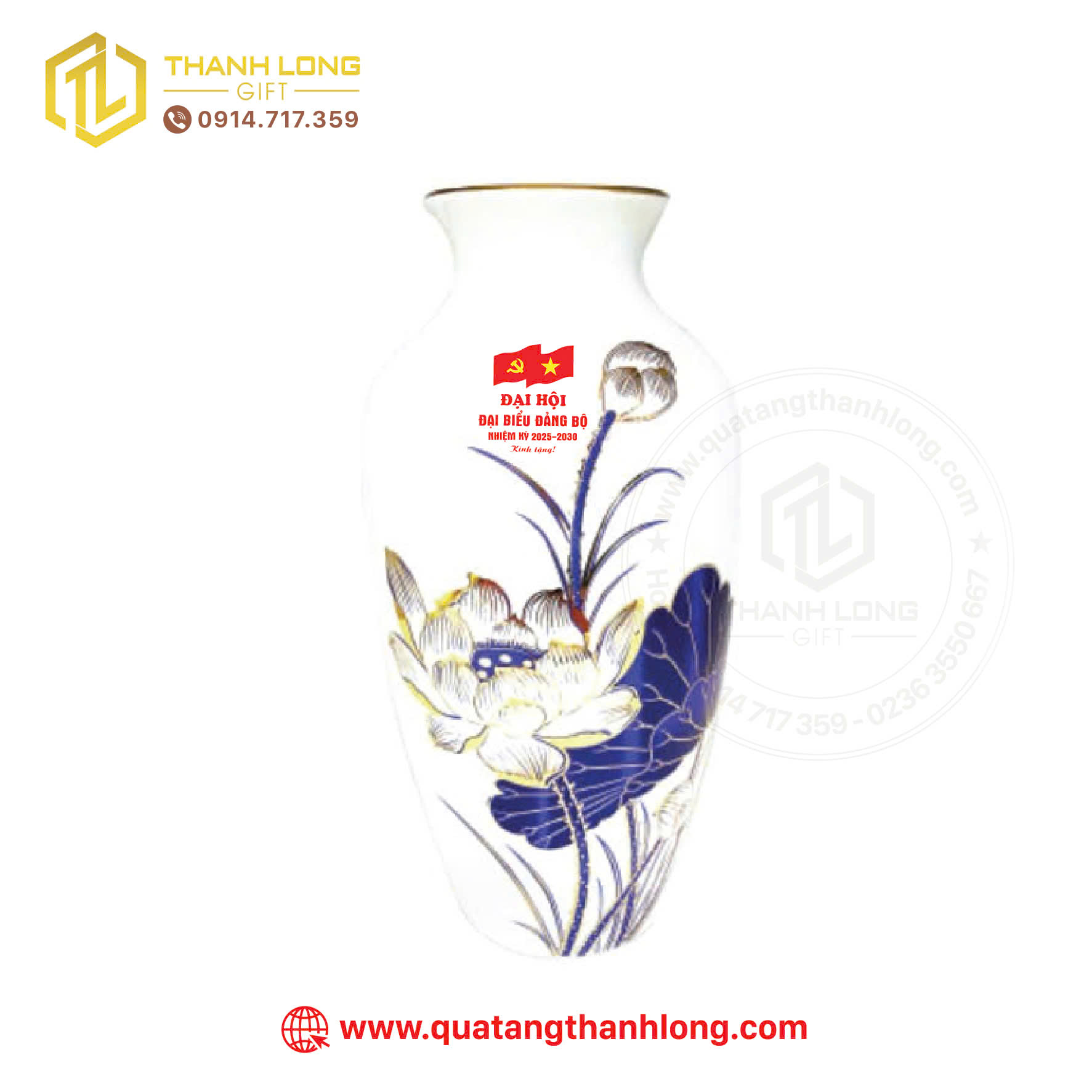 Bình Hoa quà tặng đại hội