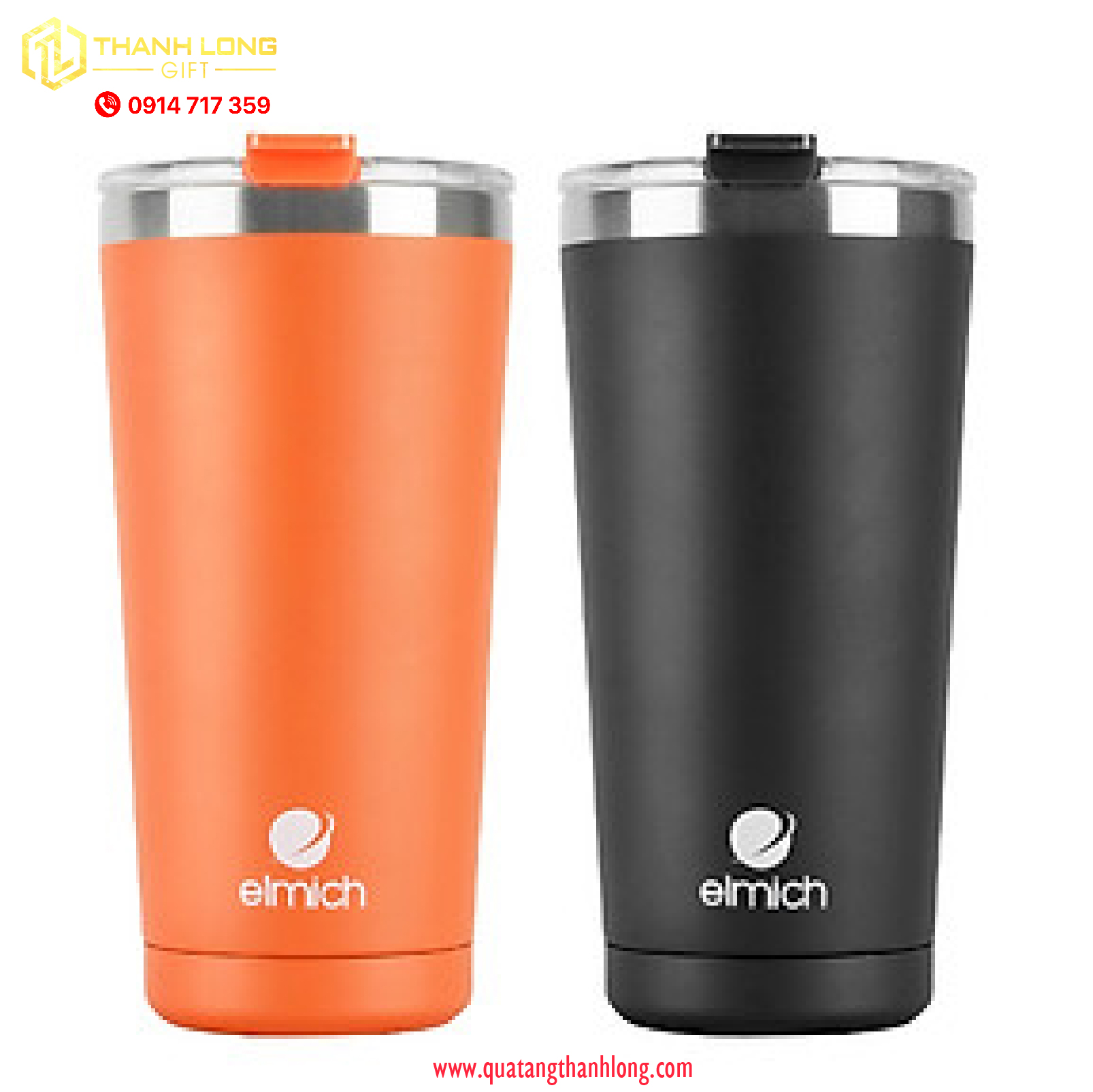 ly giữ nhiệt  thương hiệu Elmich
