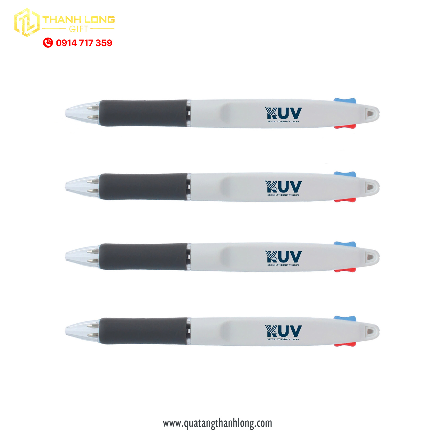 Bút Bi Nhựa 2 Ngòi W2088