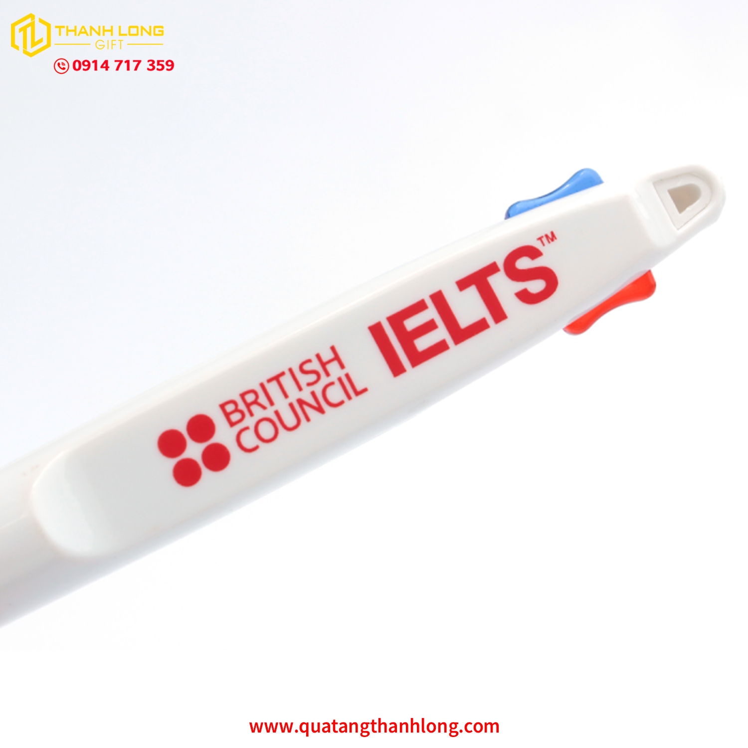 Bút Bi Nhựa 2 Ngòi W2088