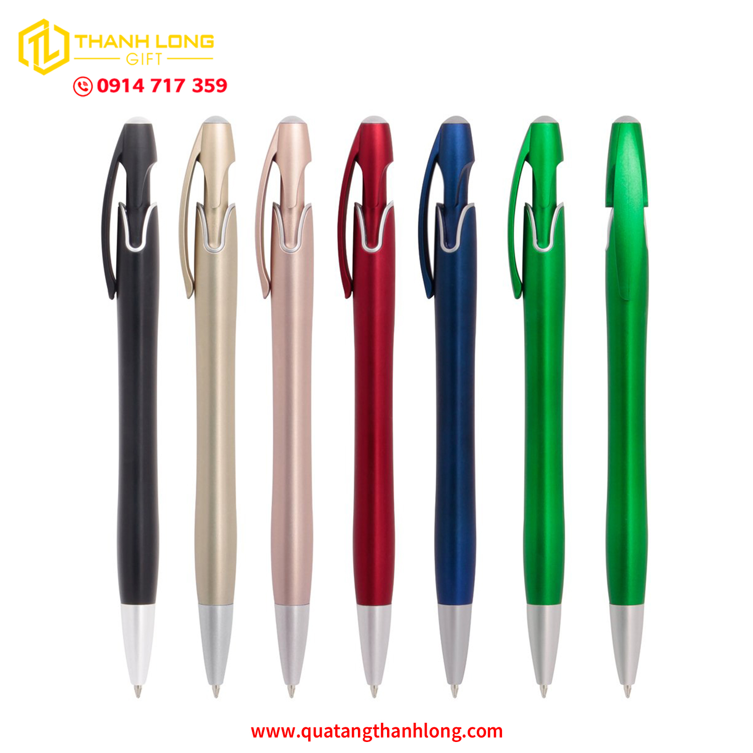 Bút Bi Nhựa BP-8713B Bền Đẹp