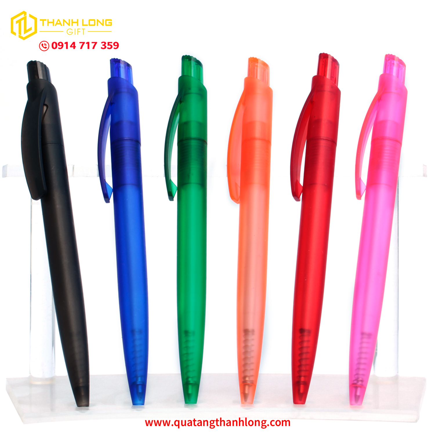 Bút Bi Nhựa BP-3802D In Logo Giá Tốt