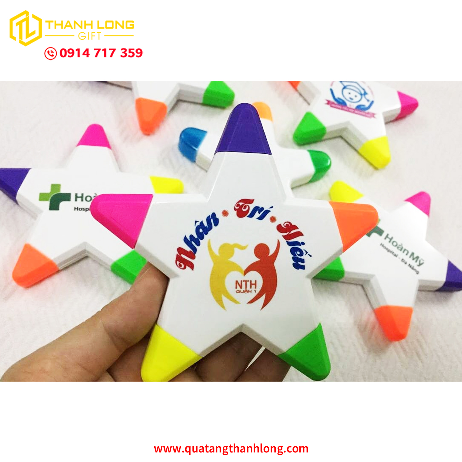 Bút Dạ Quang Hình Ngôi Sao SG-2719