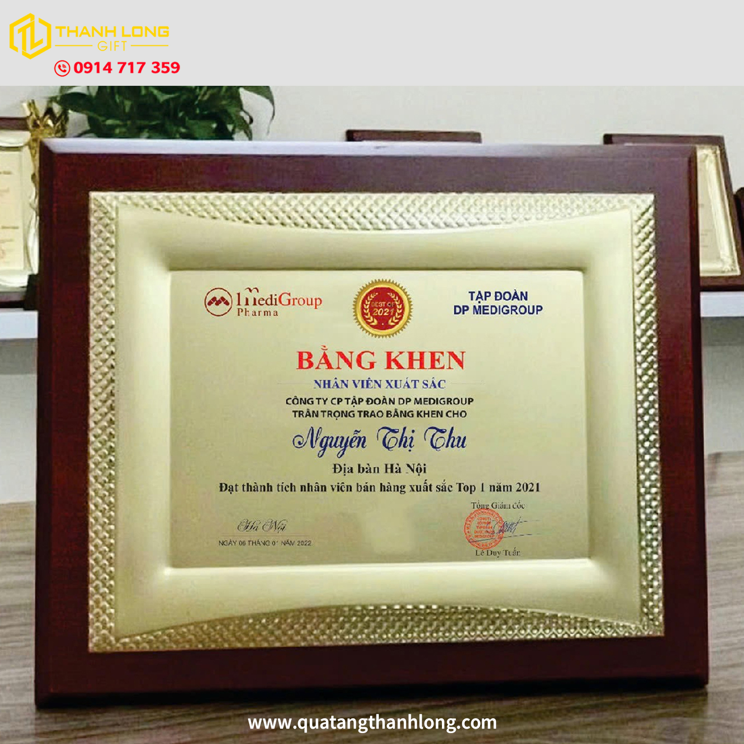 Bảng Vinh Danh Nhân Viên Xuất Sắc