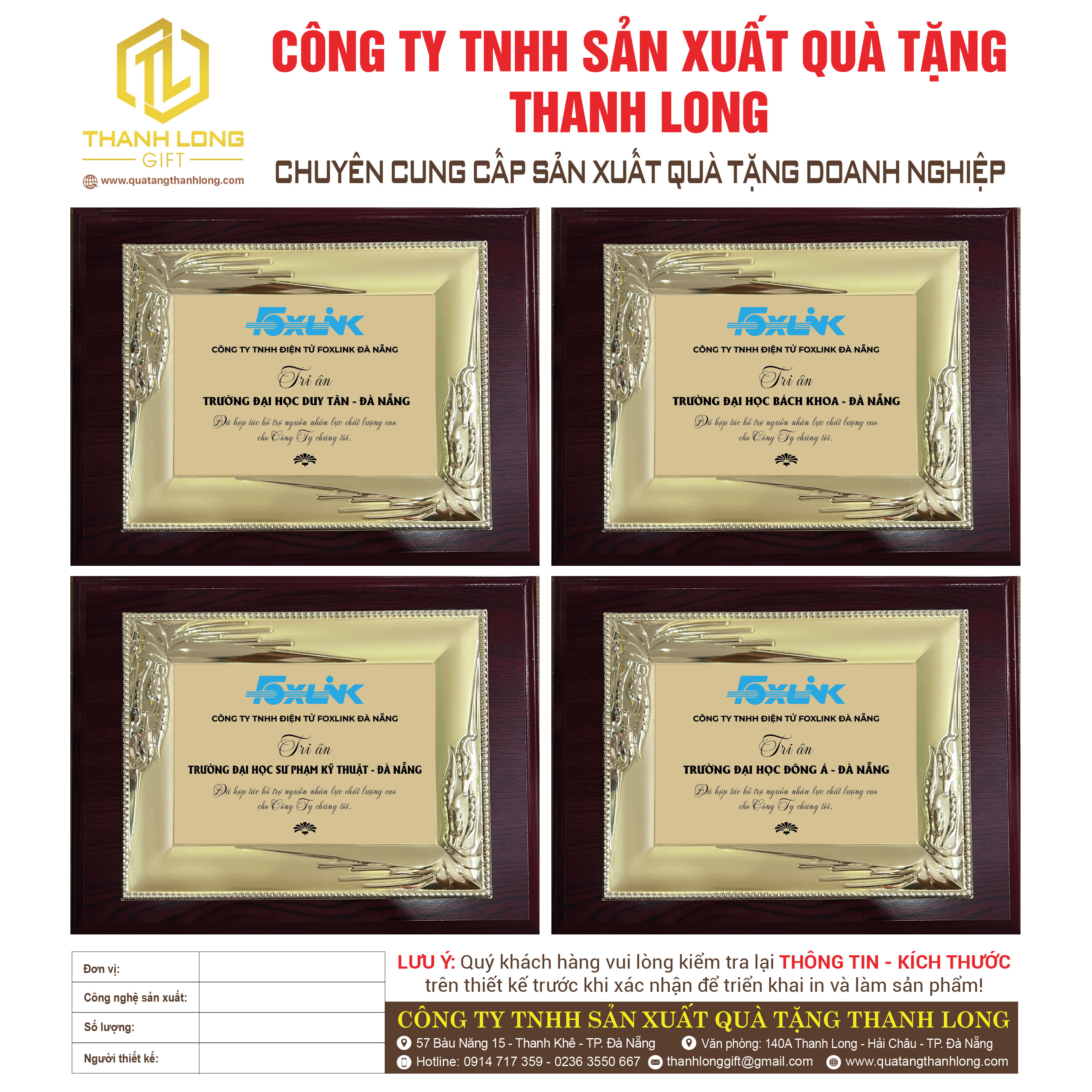 Bảng Vinh Danh Ghi Lại Dấu Ấn Không Thể Phai Mờ