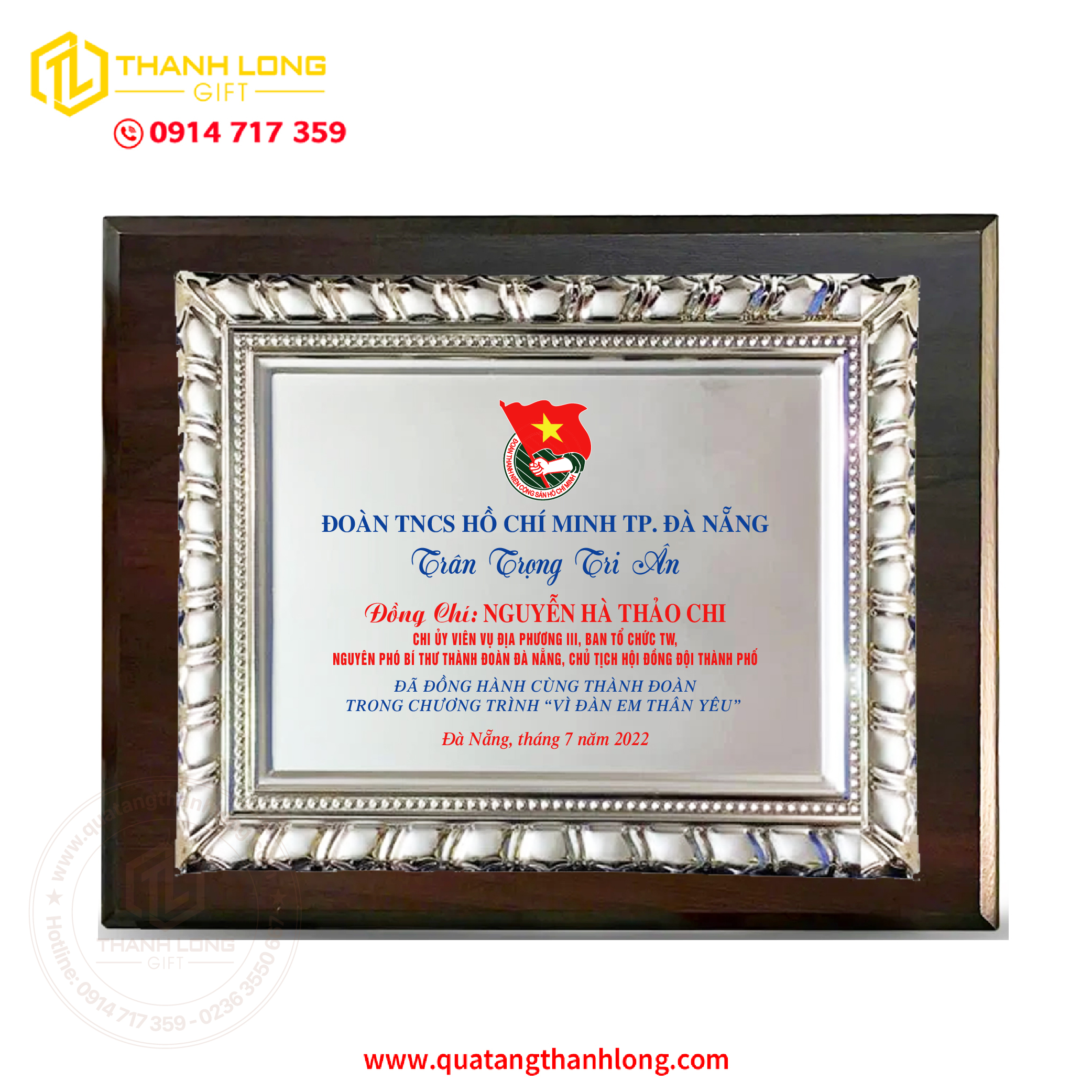 Bảng Vinh Danh Ghi Dấu Thành Công