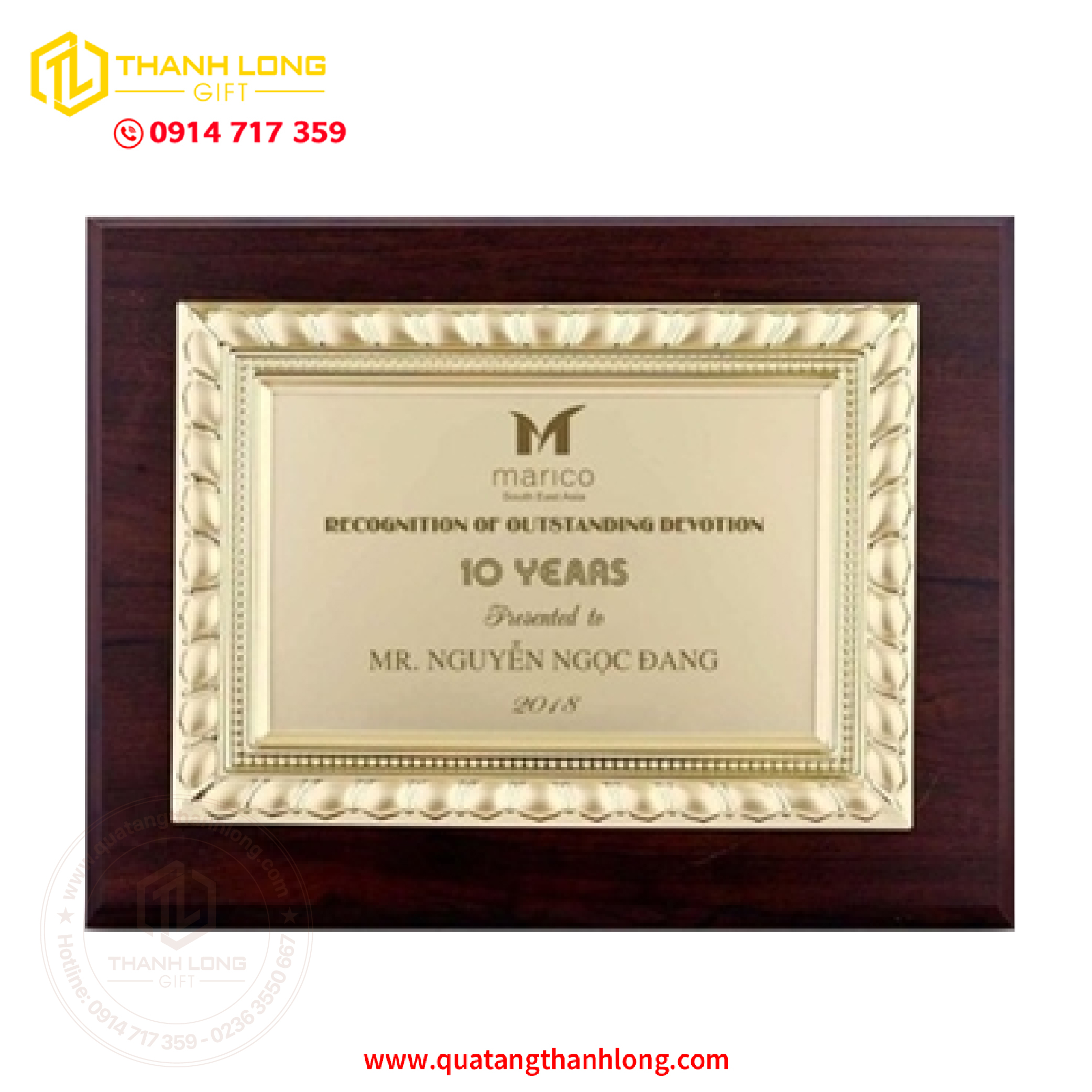 Bảng Vinh Danh Tôn Vinh Thành Tích Xuất Sắc