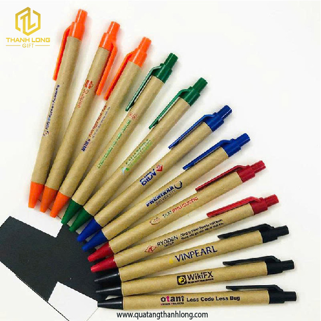Bút bi giấy in logo giá rẻ