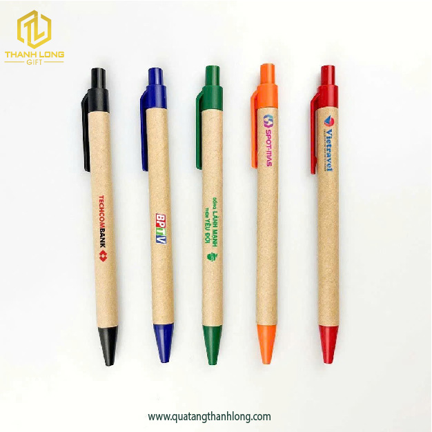 Bút bi giấy in logo giá rẻ