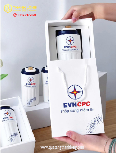 Bình giữ nhiệt in logo theo yêu cầu