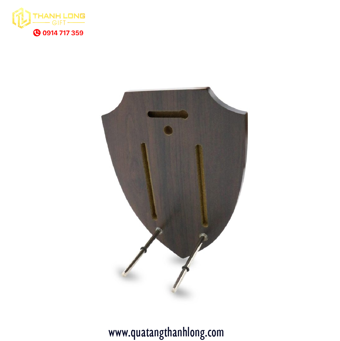 Bảng vinh danh hình tấm khiên