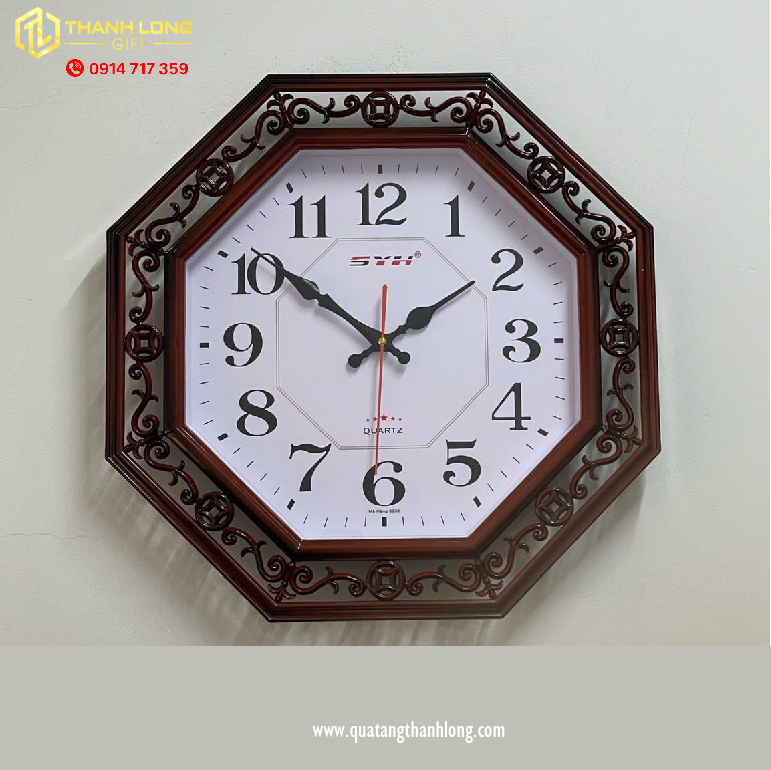 Đồng hồ in logo đại Hội