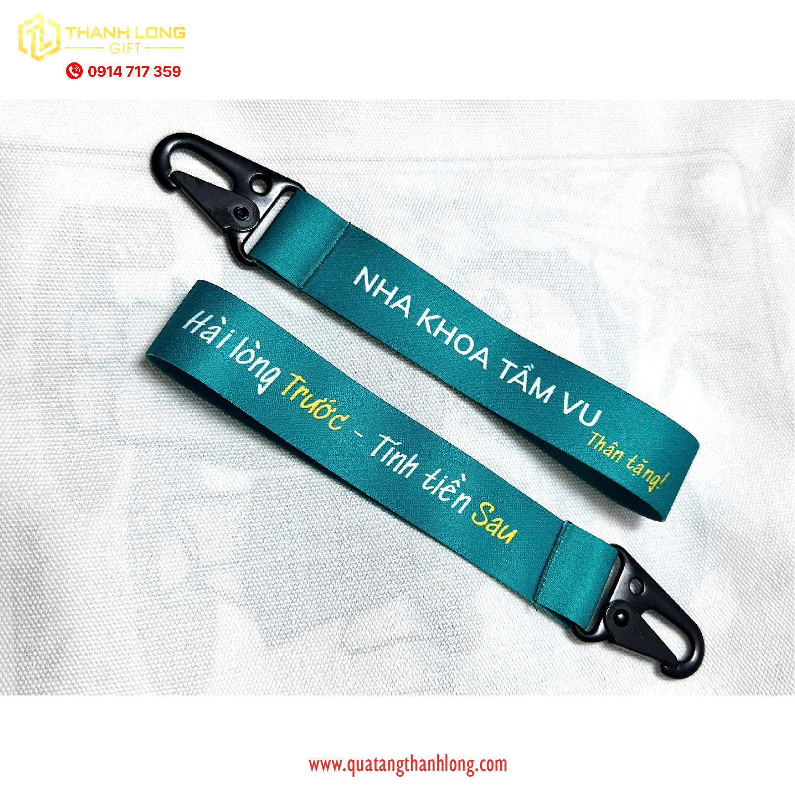 Dây đeo móc khóa  - in logo theo yêu cầu