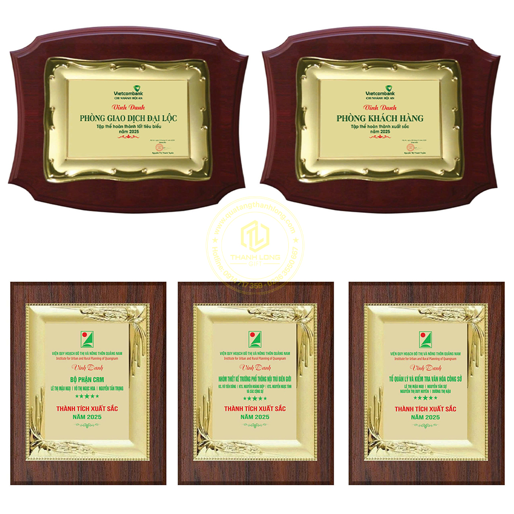 CÚP VINH DANH VÀ BẢNG VINH DANH XU HƯỚNG 2025 - ĐẦU 2026