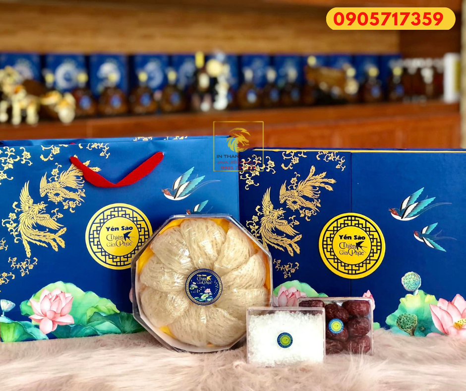 Hộp Yến Sào Nắp Mở