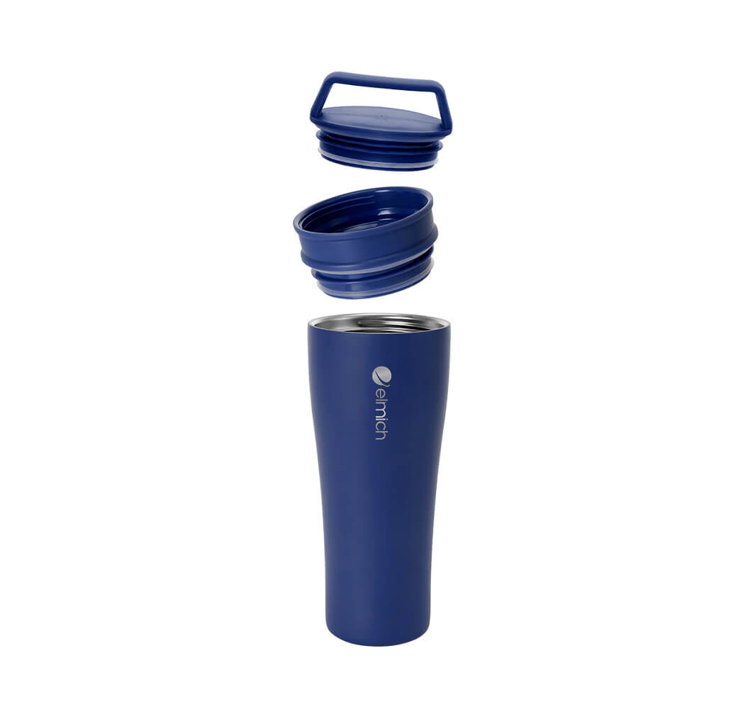 Cốc giữ nhiệt inox Elmich 600ml in logo