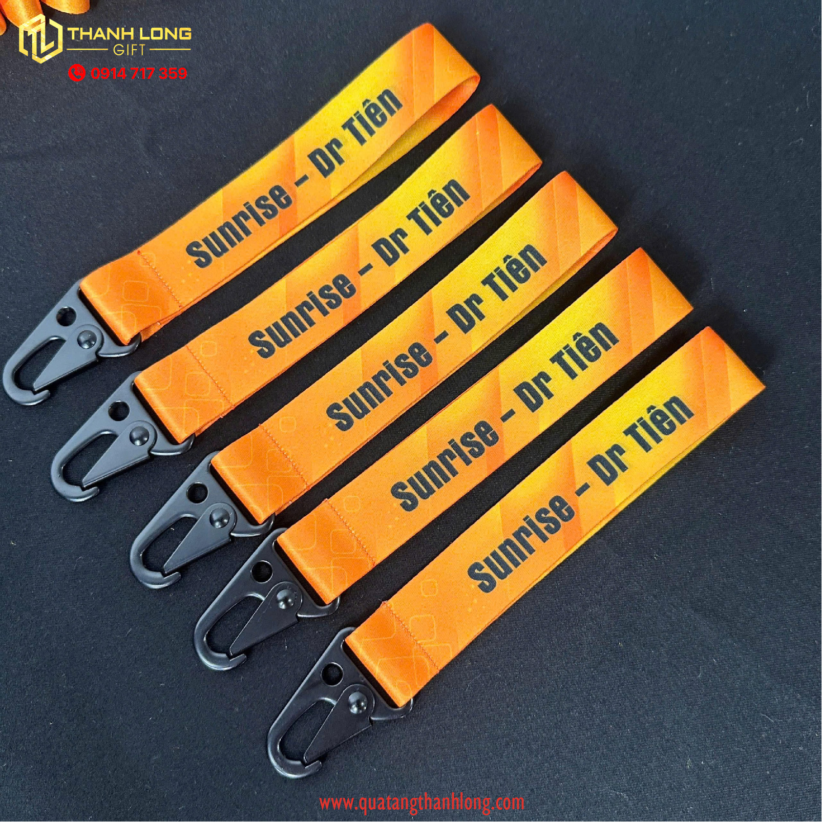 Dây đeo móc khóa  - in logo theo yêu cầu
