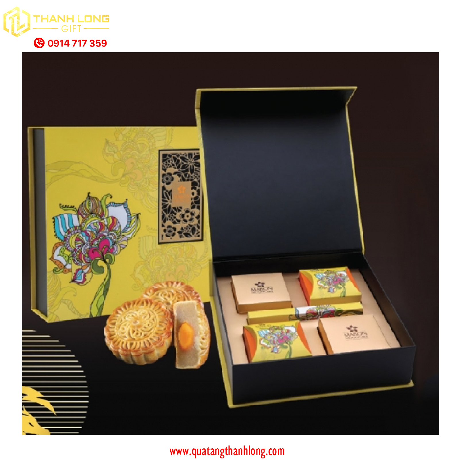 Hộp Bánh Trung Thu cao cấp