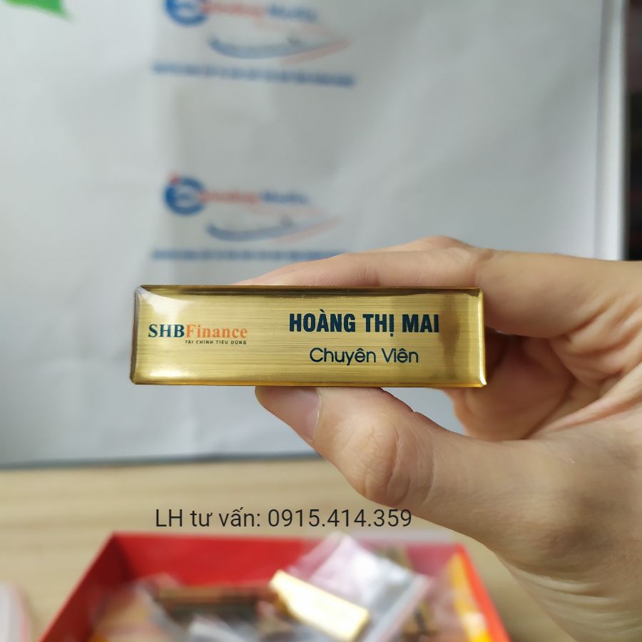 Bảng Tên Nhân Viên Giá Rẻ - Chất Lượng Cao từ Quà Tặng Thanh Long