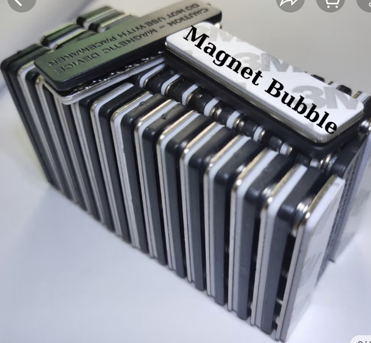 Nam châm 3 viên (45x13mm)