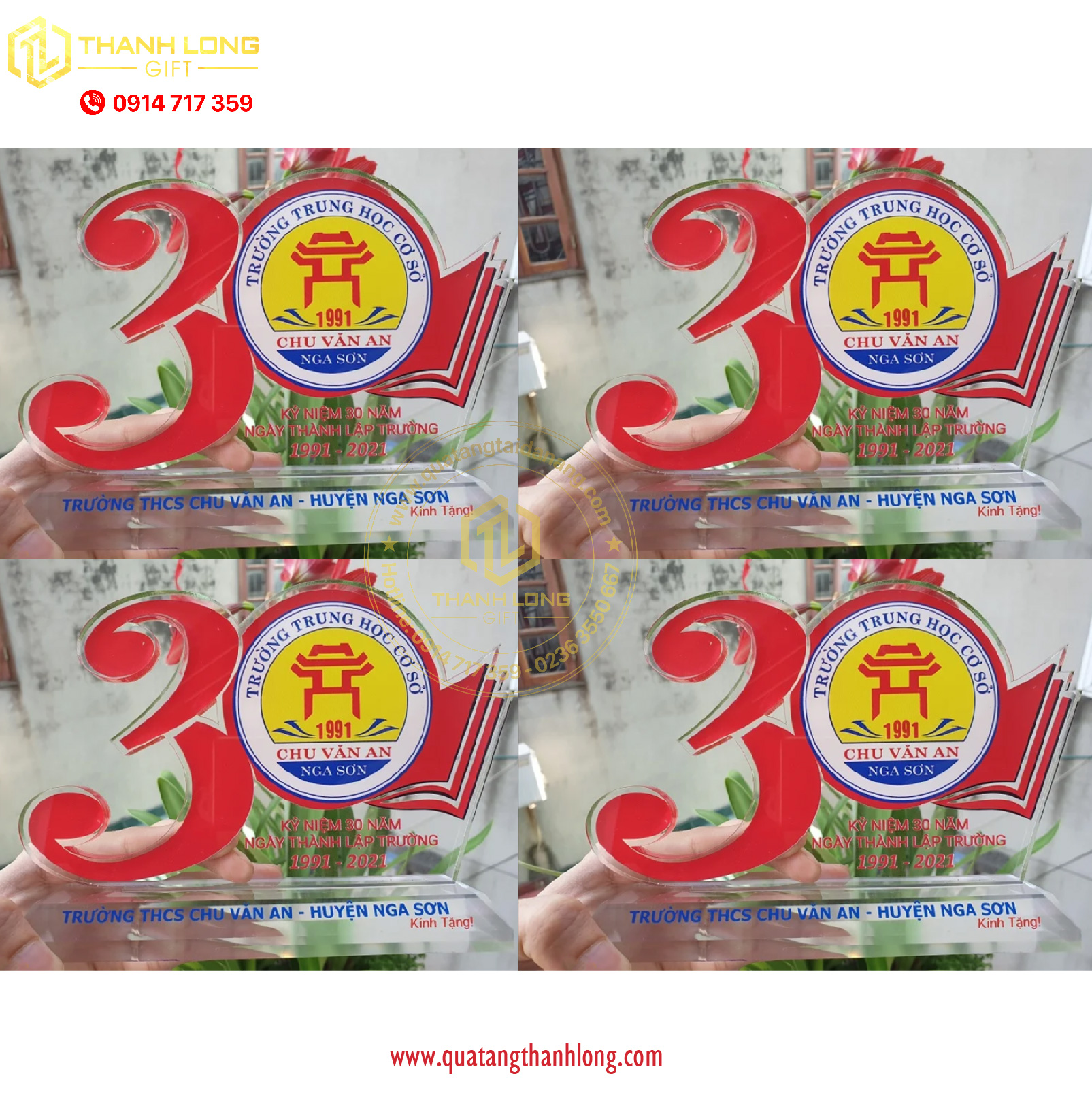 Kỷ niệm chương bộ số – 30 năm ngày thành lập trường