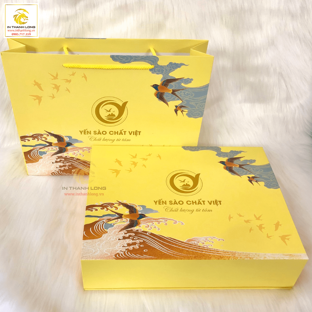 Hộp Yến Sào Cao Cấp Nắp Lật Nam Châm