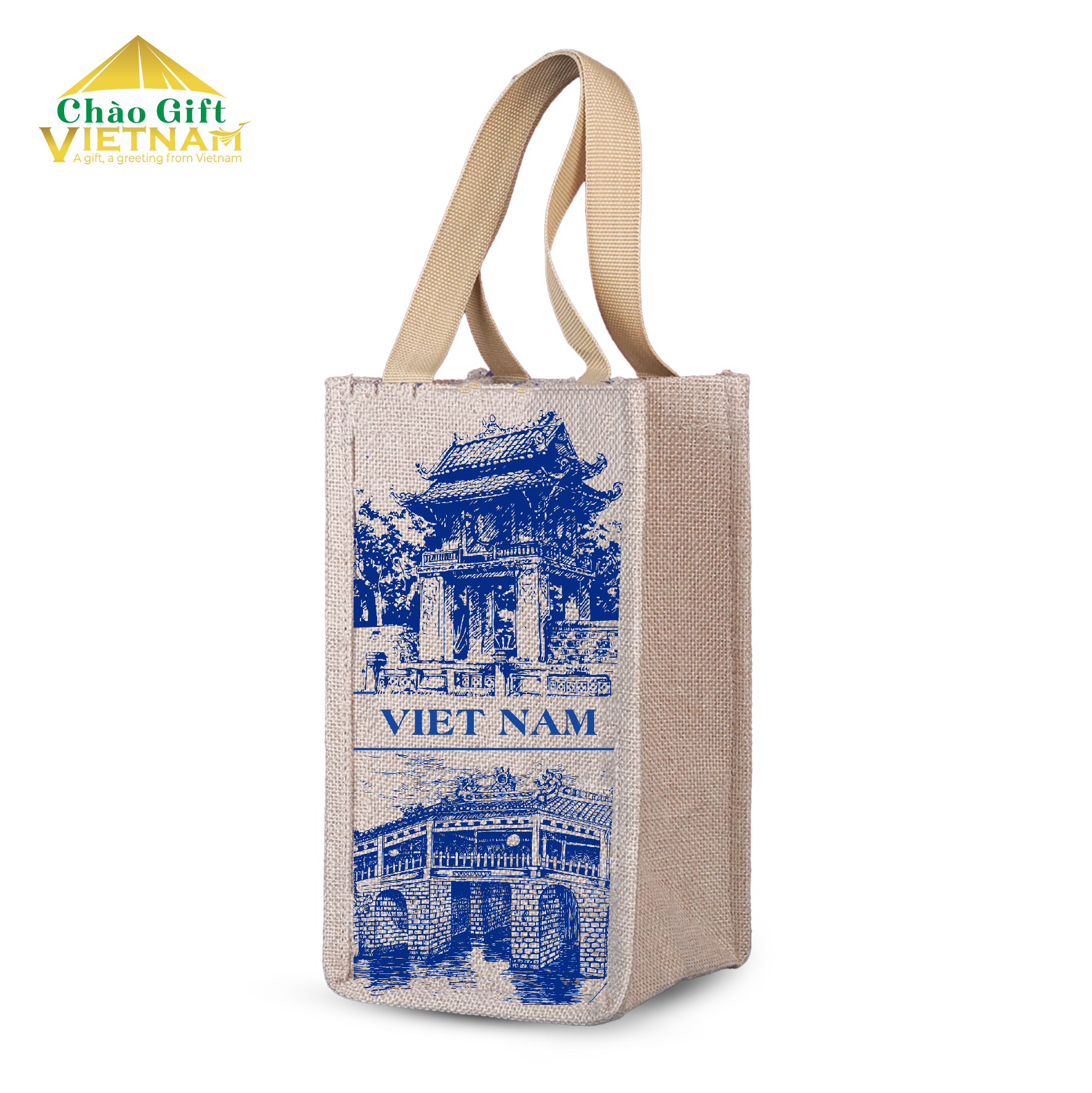 Ly giữ nhiệt in hình Di tích lịch sử Hà Nội - Đà Nẵng