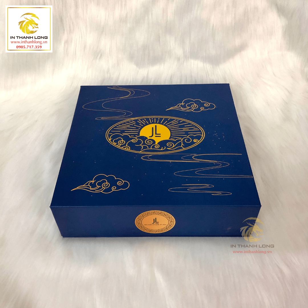 Hộp Bánh Trung Thu Nắp Lật Nam Châm