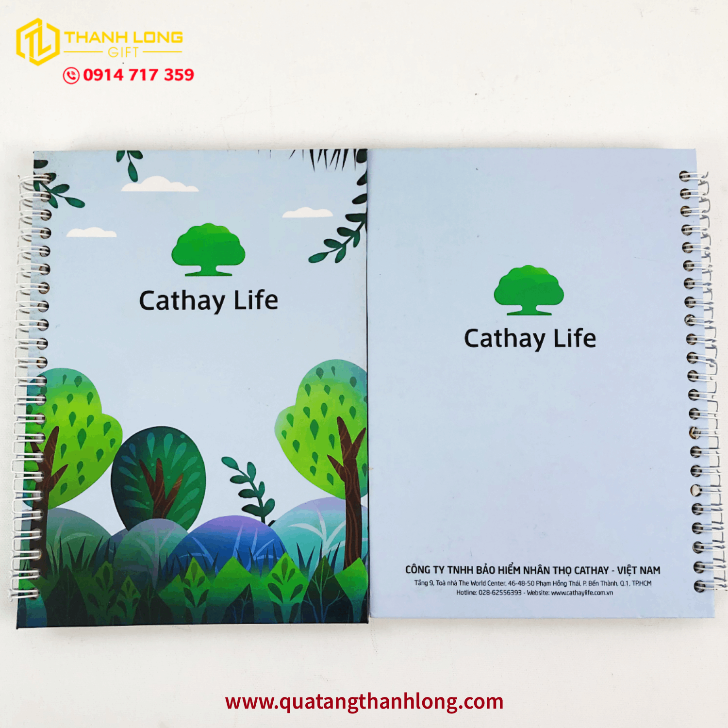 Sổ Tay Lò Xo A5 In Theo Yêu Cầu