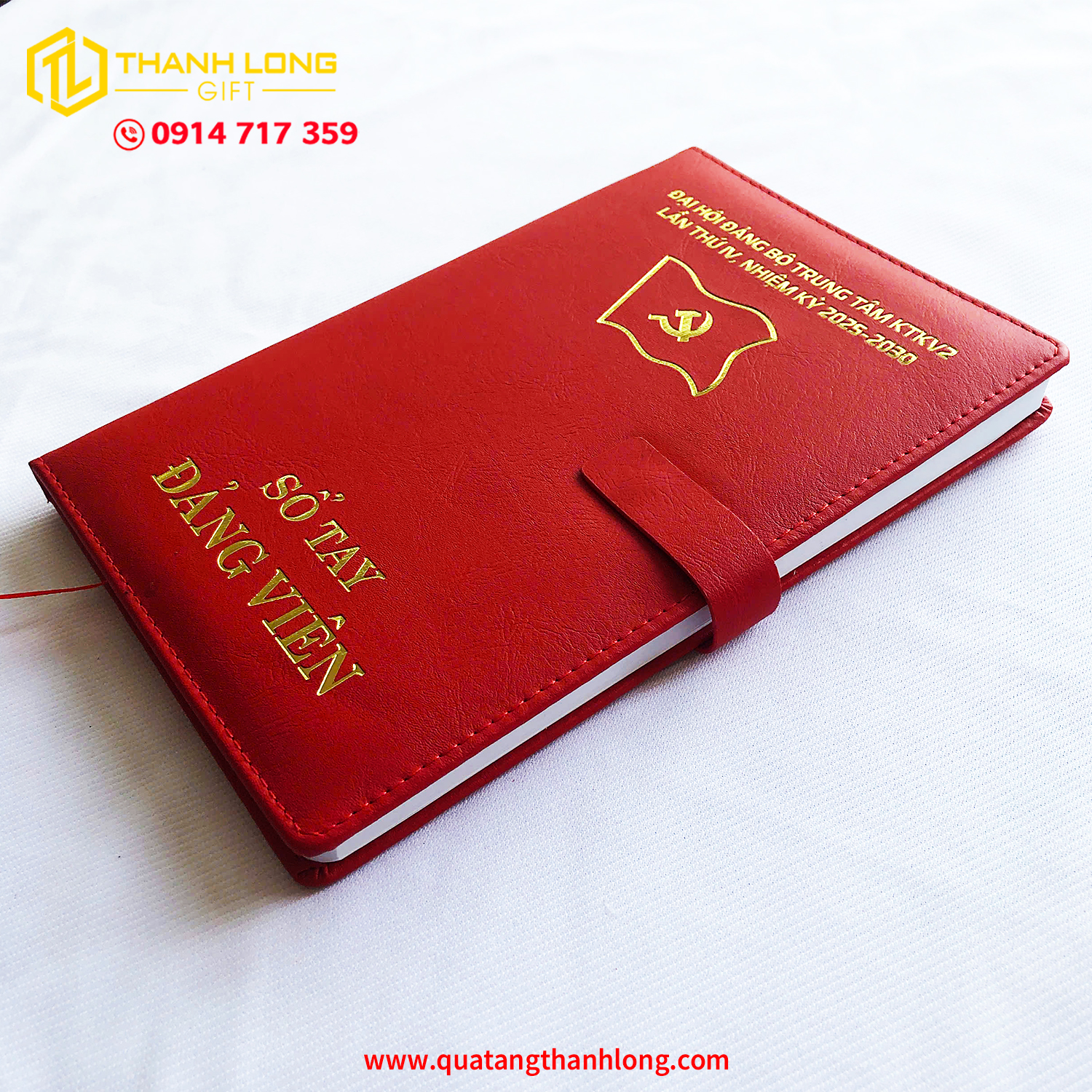 Sổ da cao cấp Đảng Viên