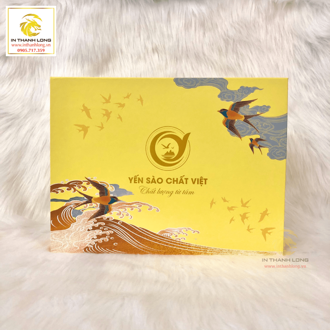 Hộp Yến Sào Cao Cấp Nắp Lật Nam Châm