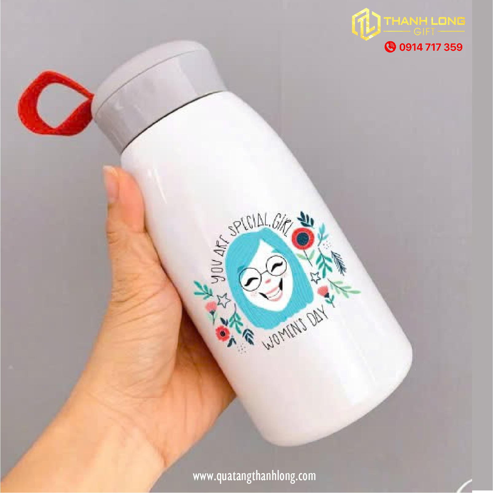 Bình nhiệt in logo Agribank