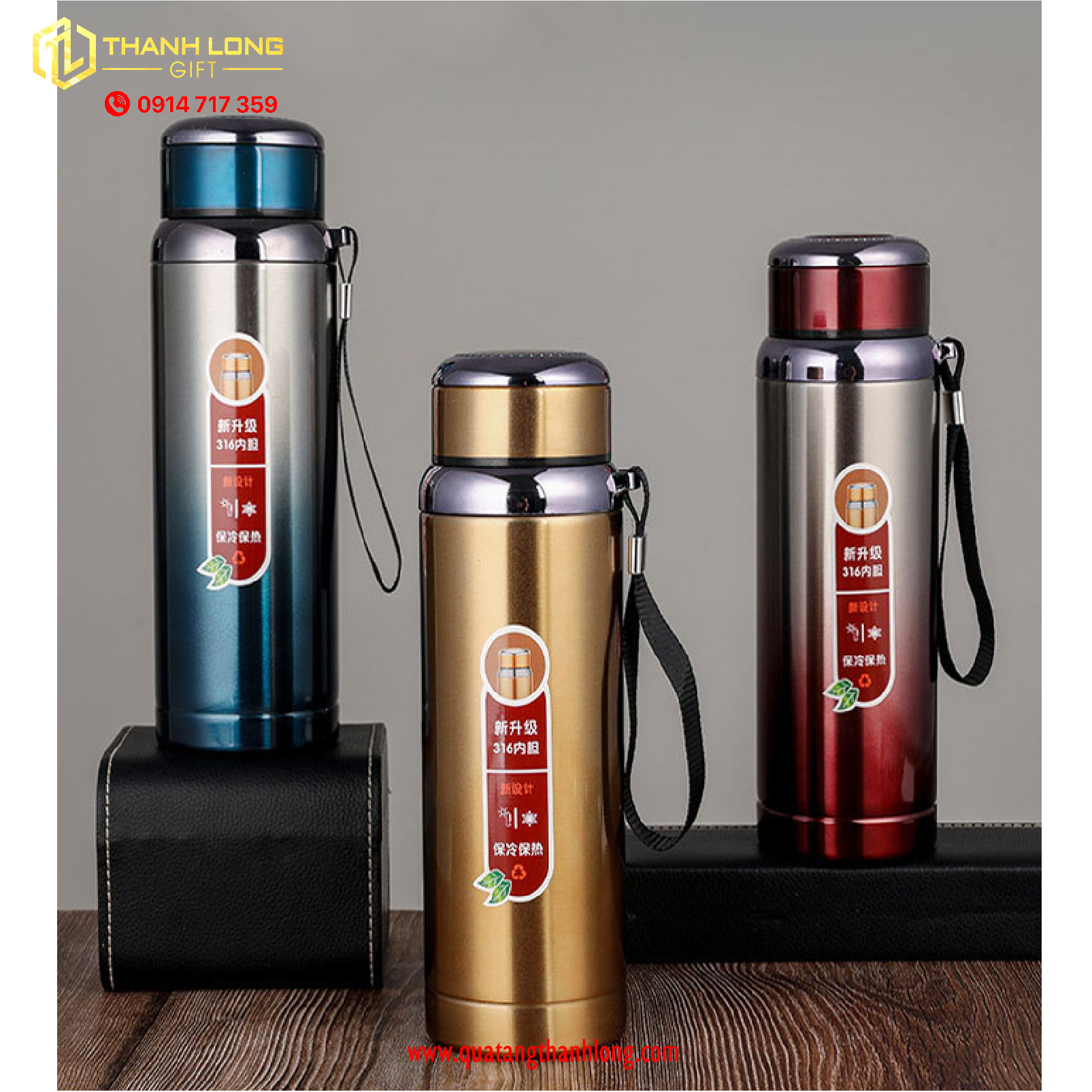 Bình nhiệt in logo