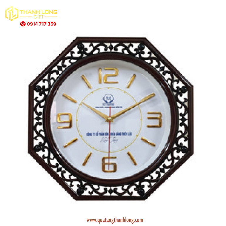 Đồng hồ in logo đại Hội