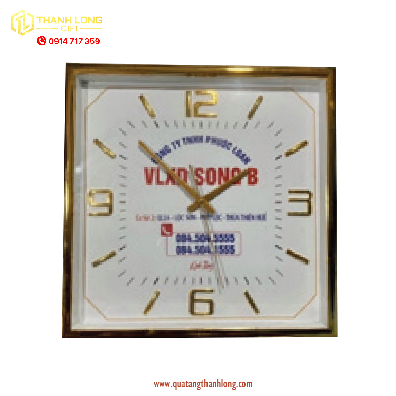 Đồng hồ in logo đại Hội